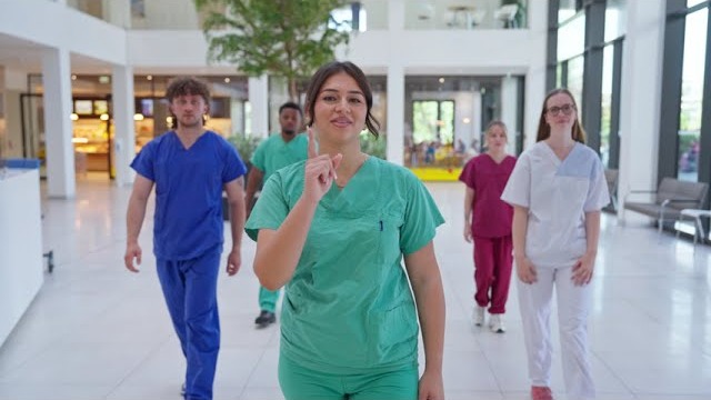 Vorschaubild zum Ausbildungsfilm Pflege der ViDia Kliniken